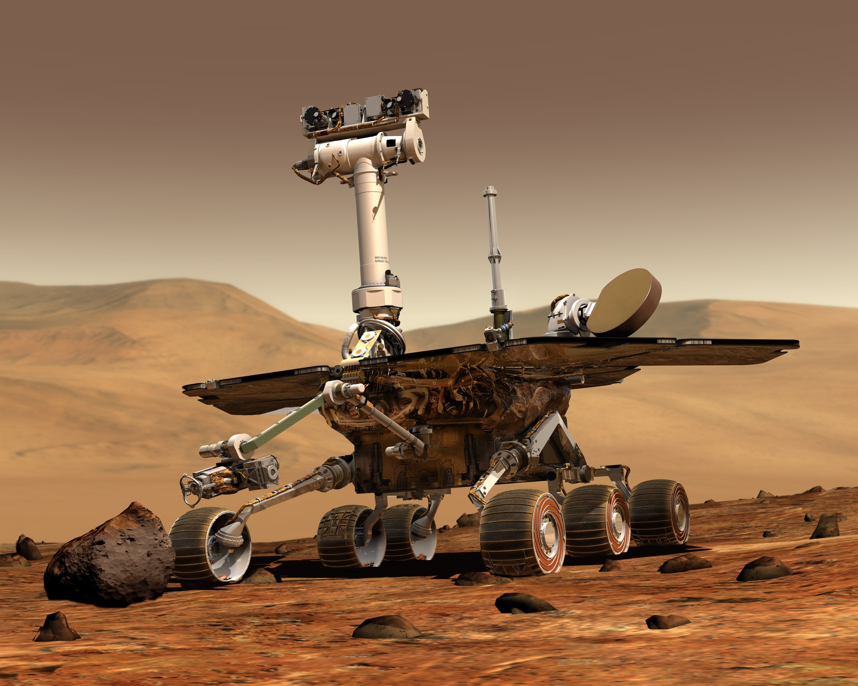 mars probe photo